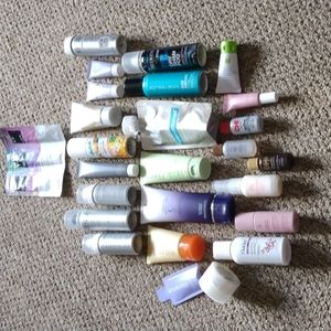 Big BUNDLE hair care products Most are sample size  & deluxe sample sizes. New!